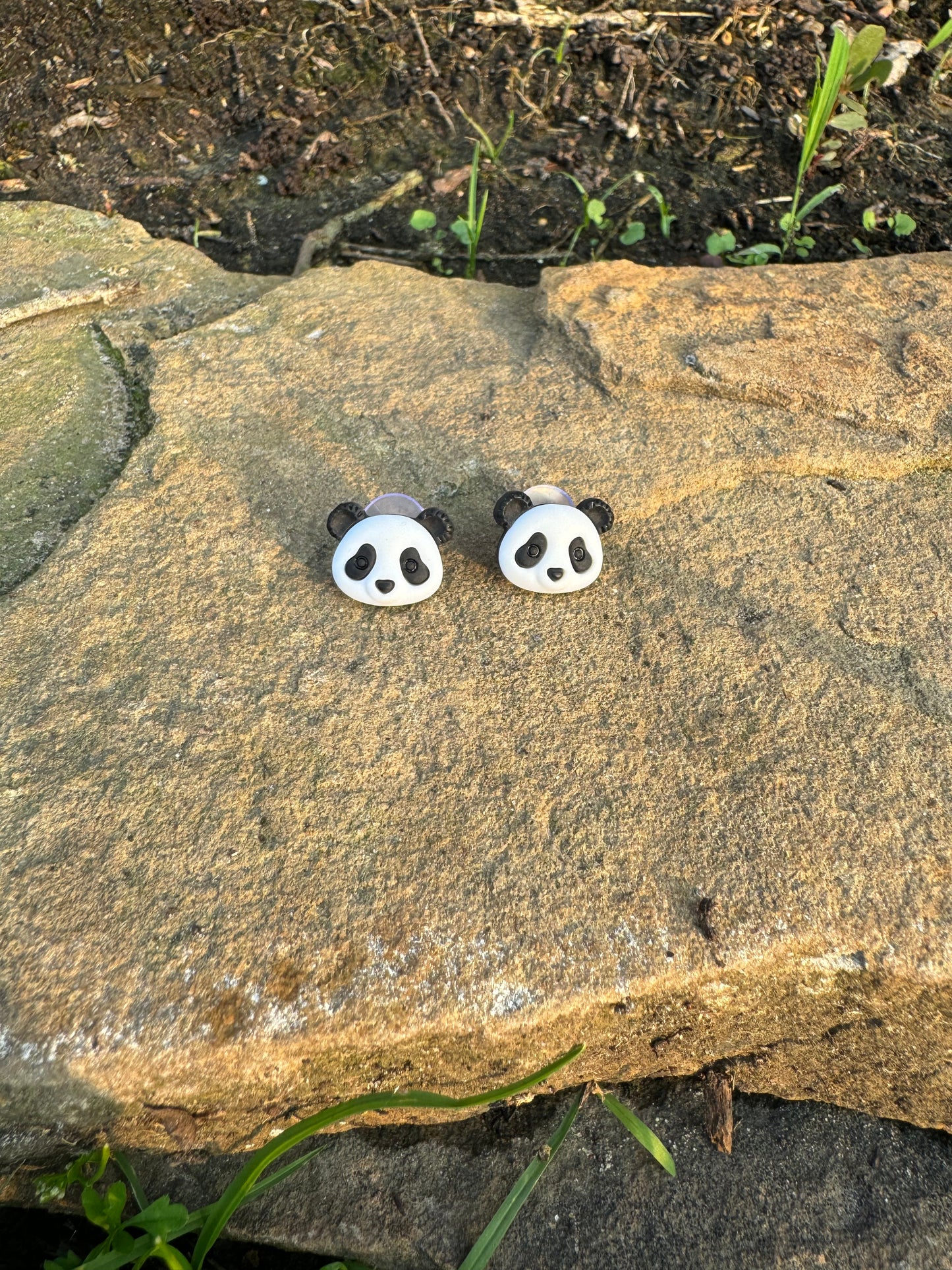 Panda earrings Panda Gift