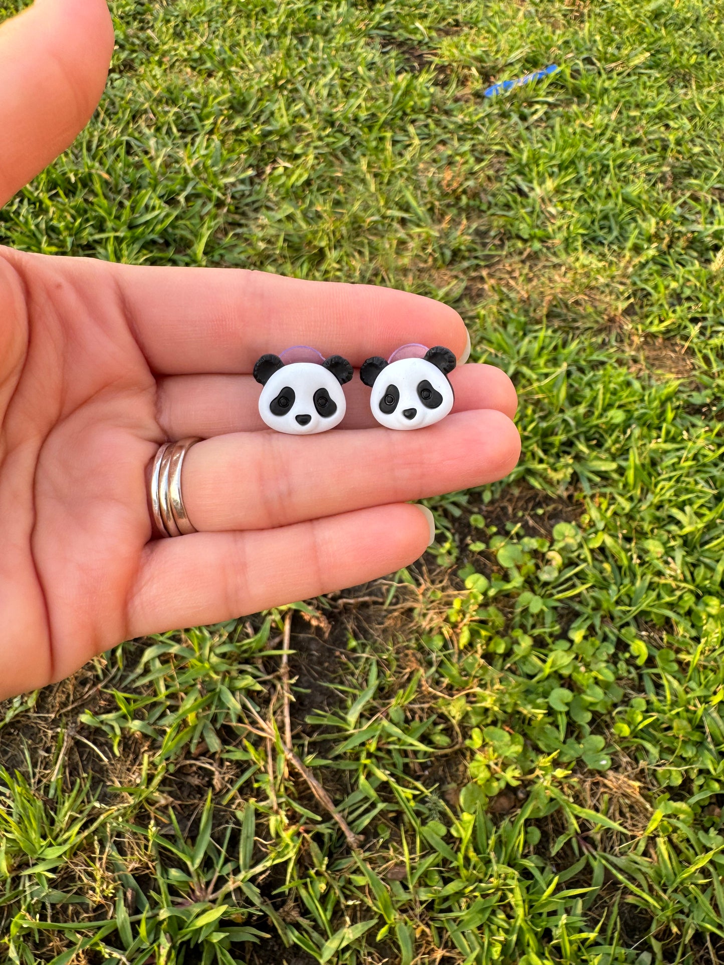 Panda earrings Panda Gift