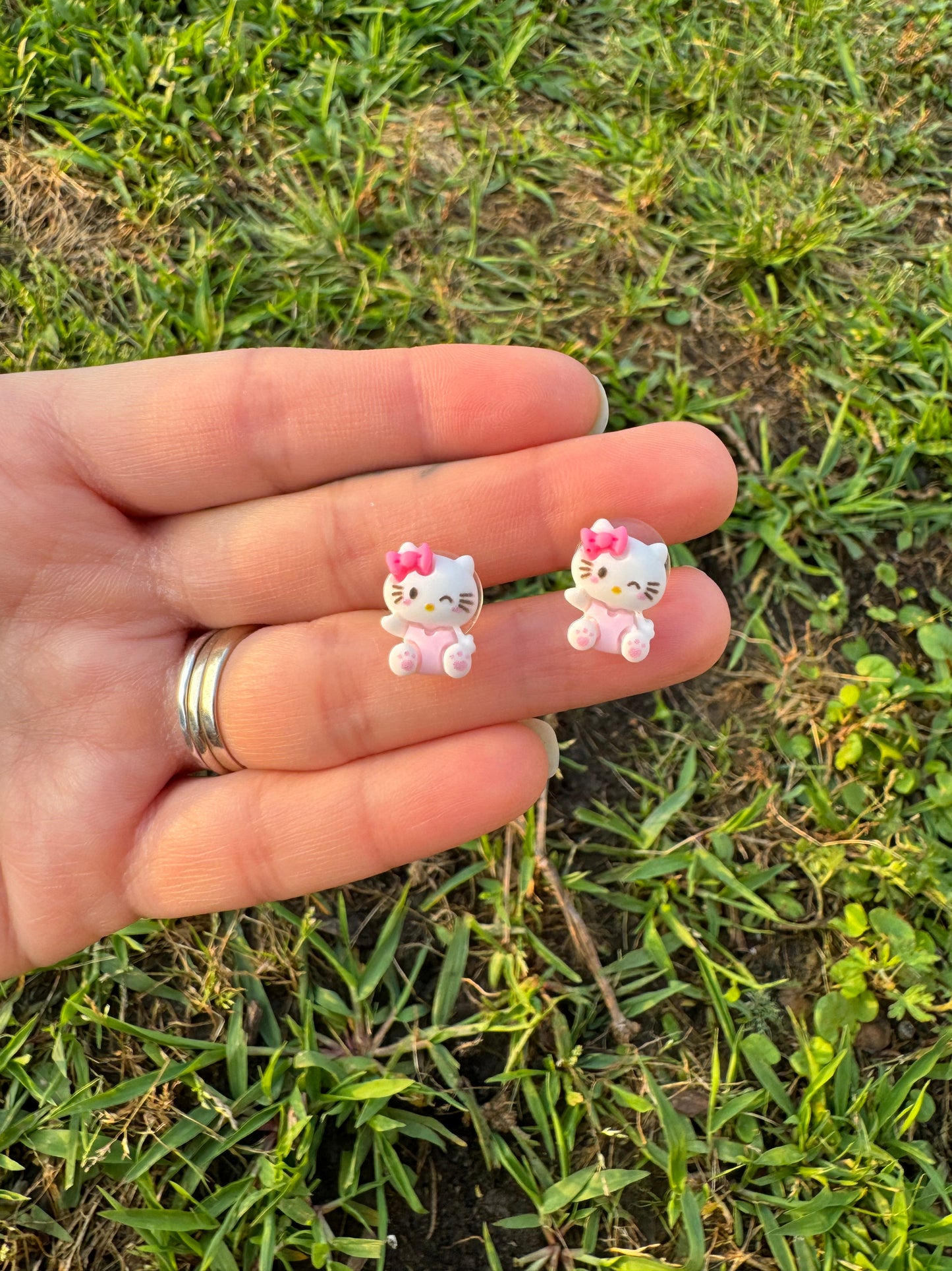 Hello Kitty Stud Post Earrings Gift