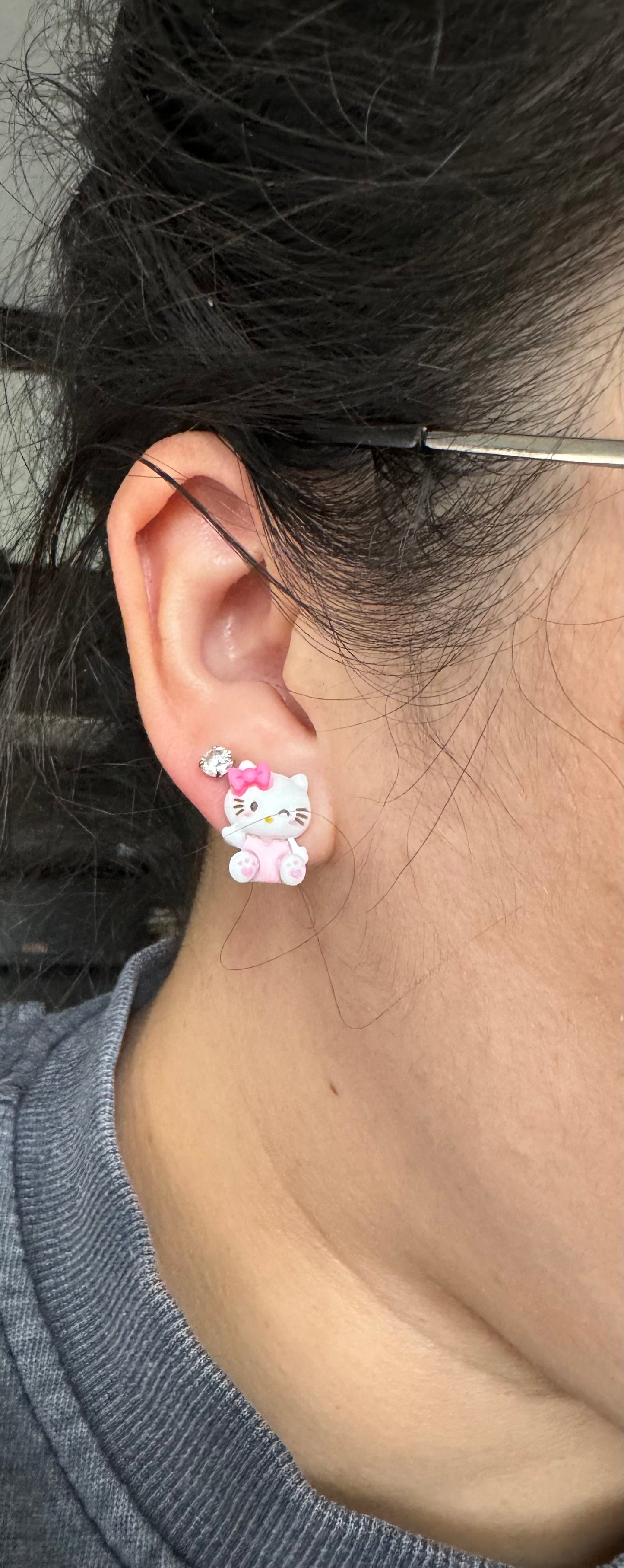 Hello Kitty Stud Post Earrings Gift