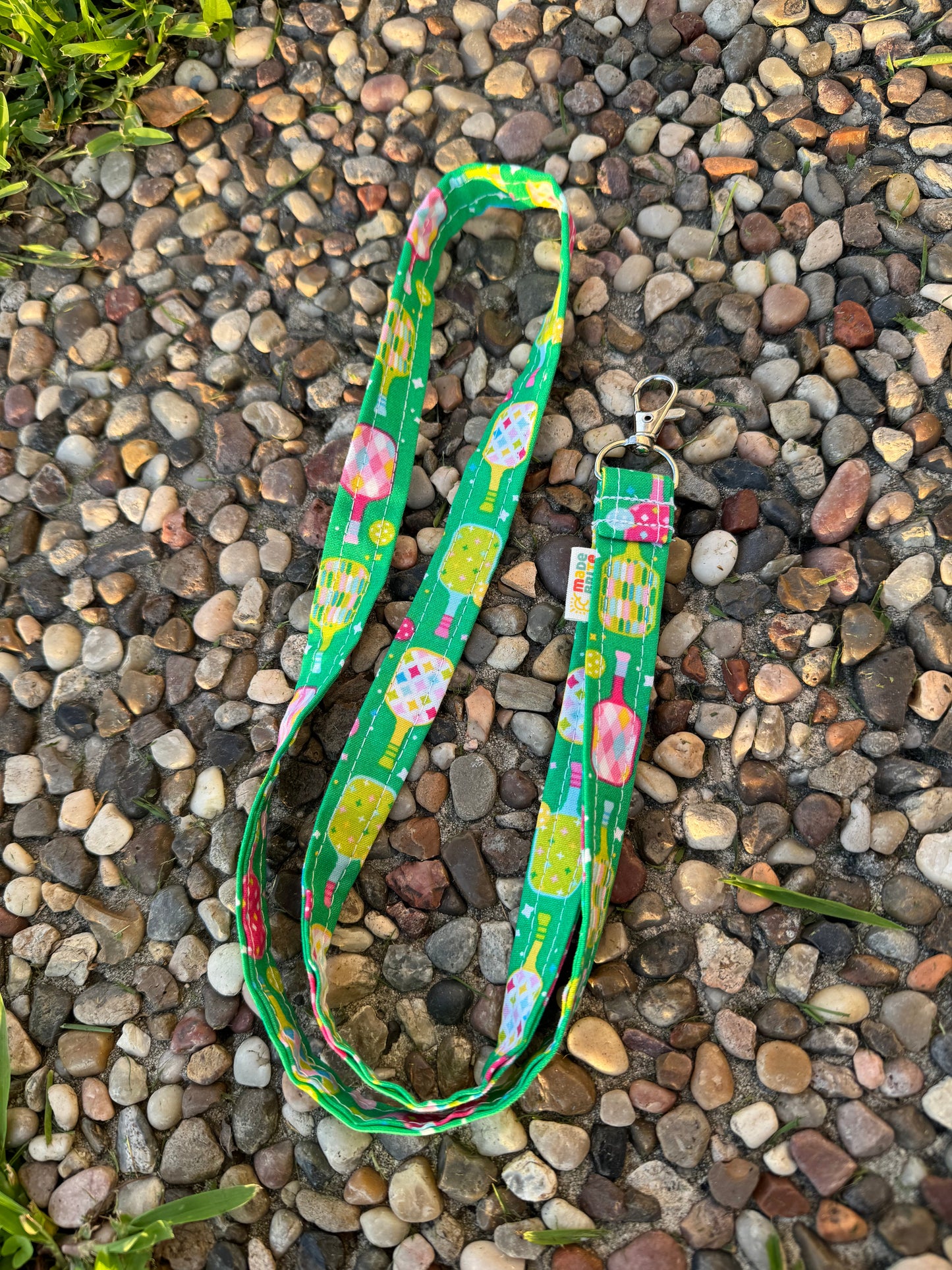 Pickleball Lanyard Keychain Lanyard Badge ID holder Key chain