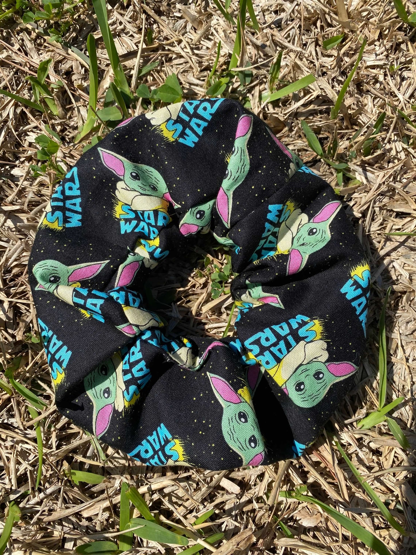 Star Wars Yoda Scrunchie Hair Tie Gift