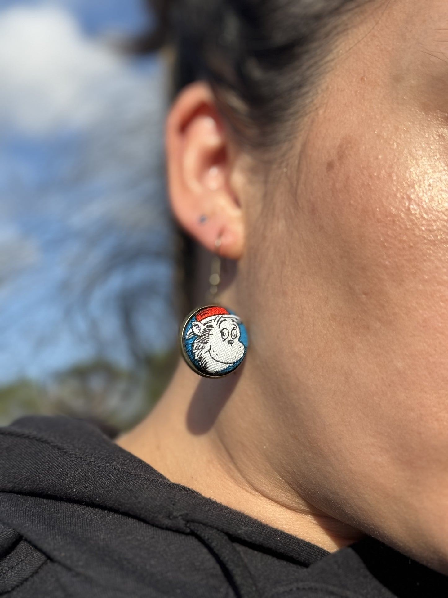 Dr Seuss Dangle Earrings