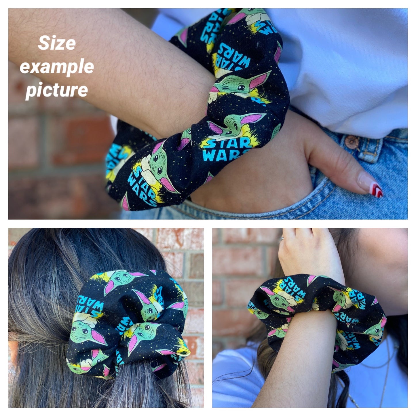 Michigan University Scrunchie Hair Tie