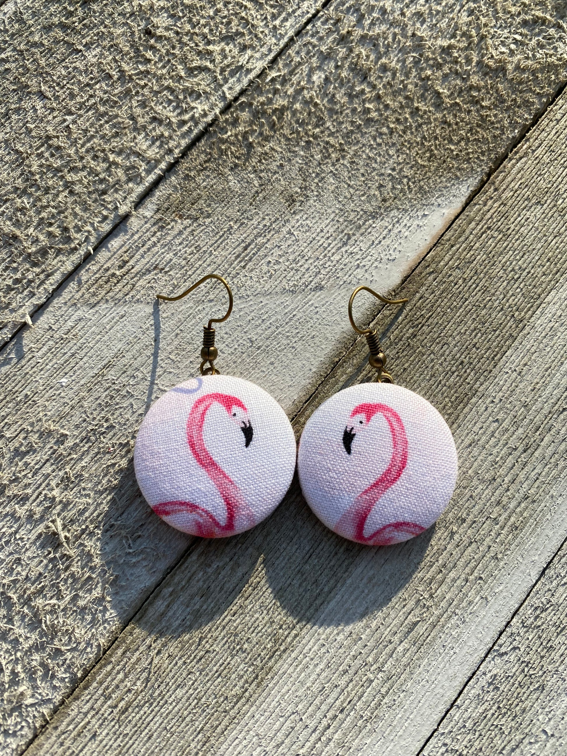 Flamingo Novelty Dangle Earrings Gift 